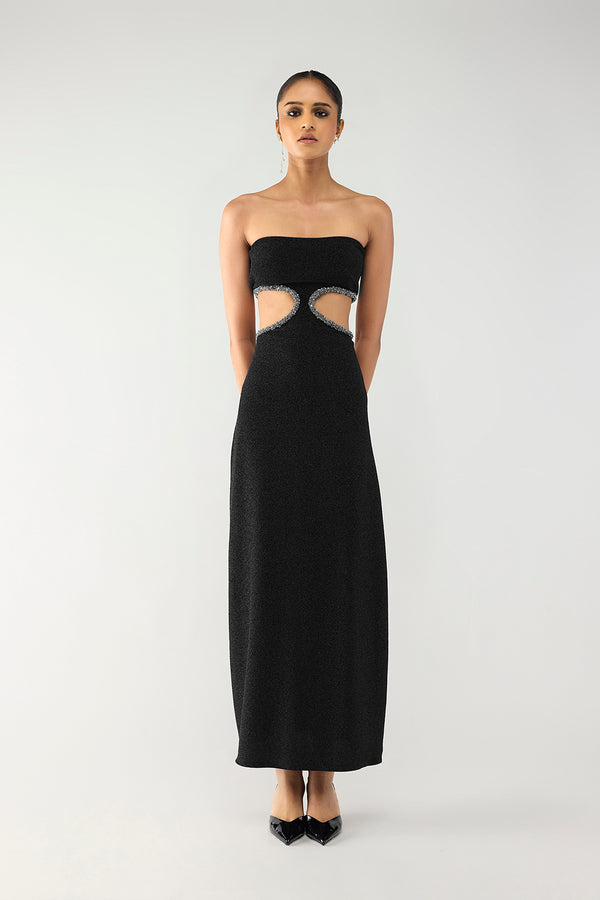 Crystal Cut-Out Gown