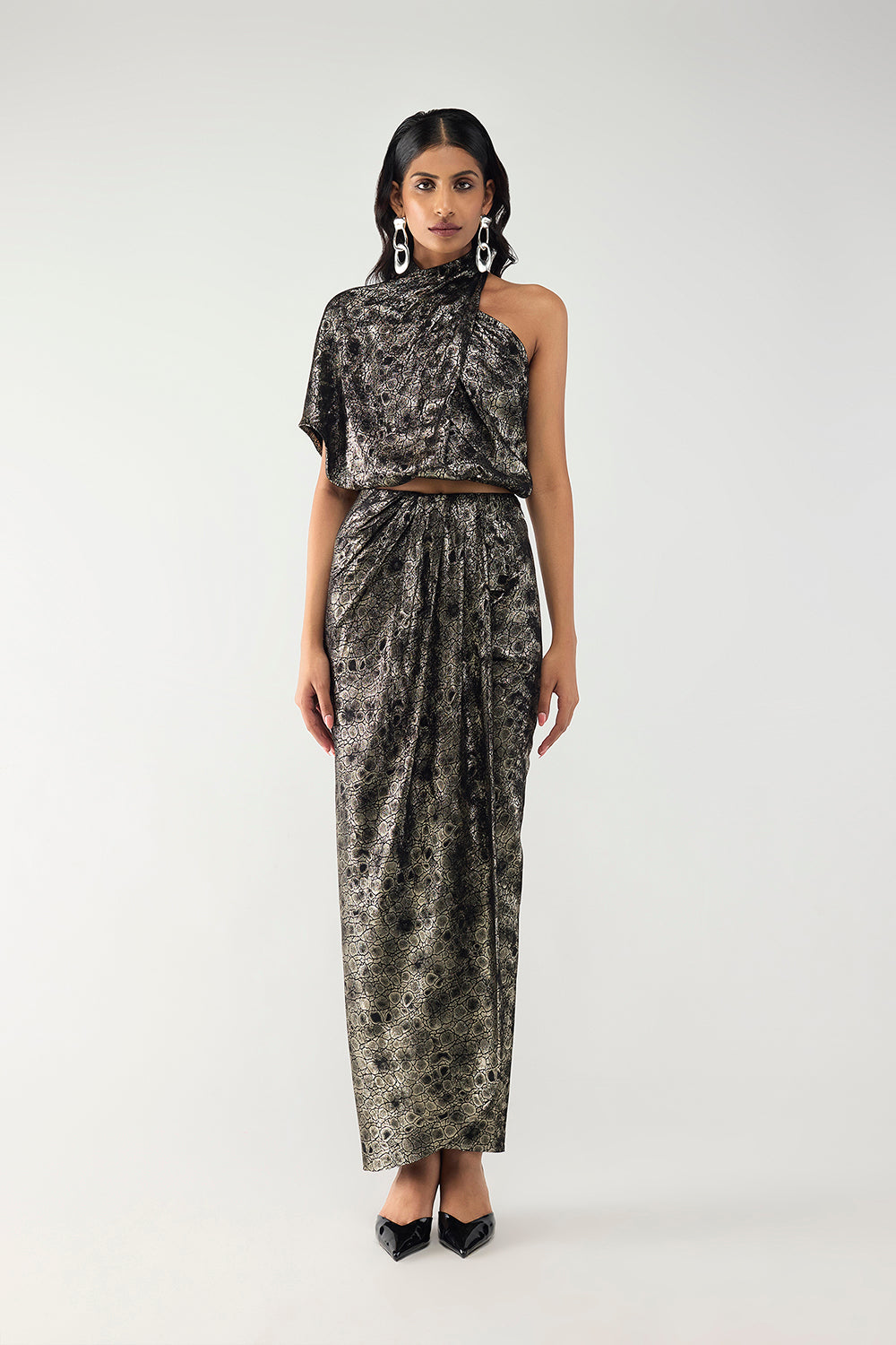 Eclipse One-Shoulder Set