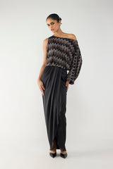 Comet One-Shoulder Top