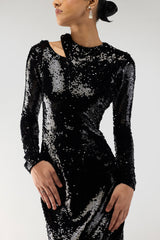 Celeste One-Shoulder Gown