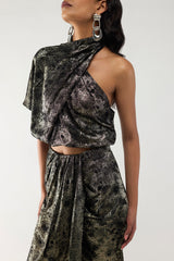 Eclipse One-Shoulder Set