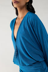 Azure Mini Dress - Blue