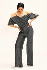 Rae Jumpsuit in Midnight Black