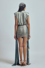 Aqua Mist Dress