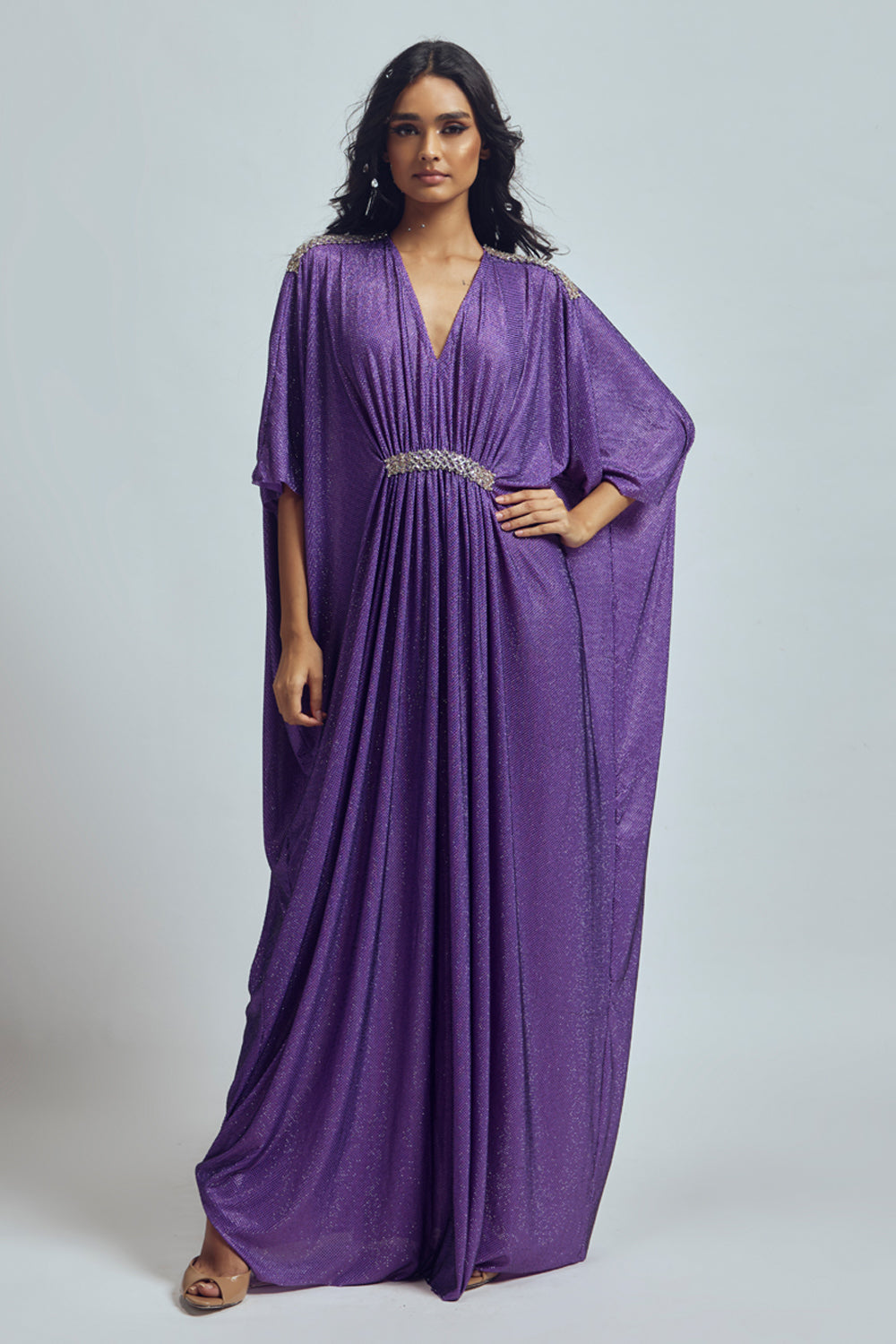 Lilac Mirage Kaftan