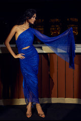 Cobaltine Dress