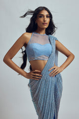 Nocturne Ombre Sari
