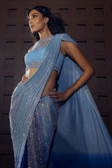 Nocturne Ombre Sari