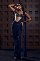 Noir Belle Sari