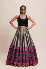 Multi-Coloured Lehenga Skirt