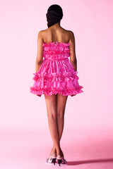 Amora pink dress